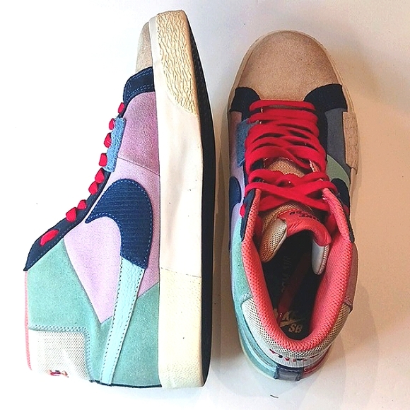 NIKE SB Zoom Blazer Mid Premium Mosar Men's Sneakers Size 8 - Picture 7 of 13